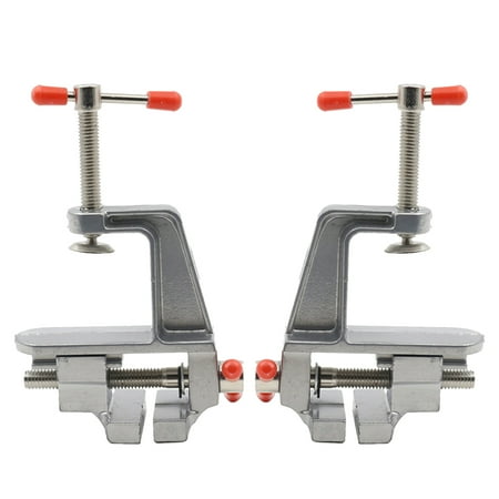 

2 Pcs Bench Clamp Clamp-on Vise Light Weight Vise Table Vise De Carpintero Compact Vise Carving Vise