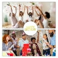 thumbnail image 6 of 200Pcs Birthday Confetti Glitter Confetti Table Decor,2x0.9Inch,Gold, 6 of 6