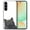 Black Bombay Kitten Cat, variant on WIRESTER Shockproof Soft Rubber Cover Case for Samsung Galaxy S24 FE 6.7", English Bulldog