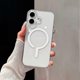 thumbnail image 2 of For iPhone 16 Case Compatible with MagSafe Protective TPU+PC Phone Cover - White, 2 of 5