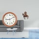 thumbnail image 2 of Reloj de pared,Reloj de pared con pájaro cantor Relojes de pared con pájaros,Relojes de pájaros con sonido Reloj decorativo que canta,Letrero de escritorio Home Knight,Adorno de caballero, 2 of 8