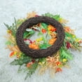 thumbnail image 7 of Clearance!Fall Wreaths For Front Door, Fall Peony And Pumpkin Wreath Artificial Wreath Farmhouse Decor Autumn Front Door Wreaths, 7 of 7
