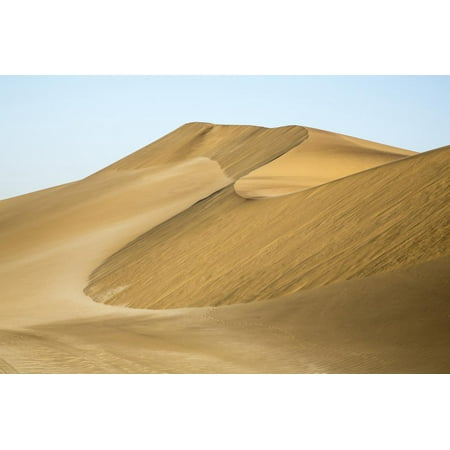 Desert Sand Pattern - Namibia, Namib Desert. Pinwheel Pattern on Sand Dunes Print Wall Art By Wendy Kaveney