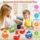 thumbnail image 3 of Cars Toys for 1 Year Old Boy: Press and Go Cartoon Toys Cars for Toddlers 1-3 Baby Toys 12-18 Months Toddler Toys Age 1-2 One Year Old Boy Toys F, 3 of 5