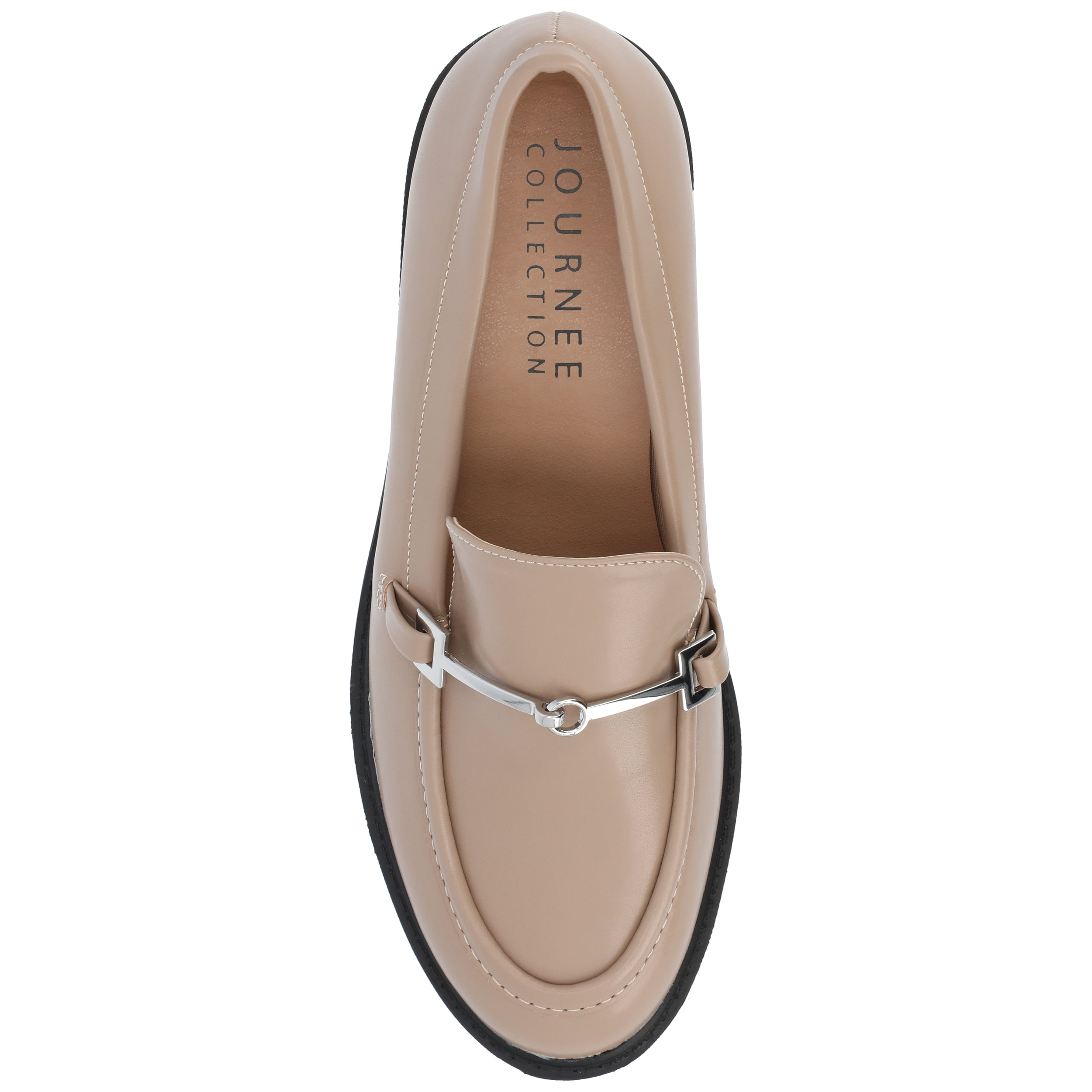 Journee Womens Kezziah Loafer Style Lug Outsole Platform Pumps, Widths Available