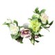 thumbnail image 5 of Flores artificiales de gardenia de látex para bodas, 4 colores, 5 of 6