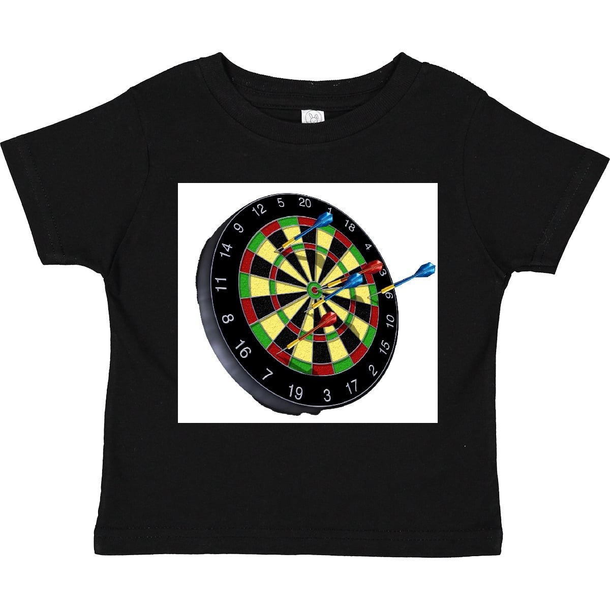 Inktastic Dart Board Boys or Girls Toddler T-Shirt