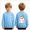 # Sky Blue, variant on Toddler Boys Halloween Shirt for 1t 2t Boys Halloween T-shirt Boys Ghost Kids Shirt Crewneck Long Sleeve Graphic Top Toddler to Youth Boys Clothes Size 1-2 Years