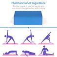 thumbnail image 7 of 2pcs EVA Yoga Blocks 1pcs Cotton Yoga Strap Stability Blocks Yoga Strap Set for Yoga Pilates Meditation, 7 of 7