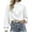 White, variant on Puff Long Sleeve Tops for Women Ruffle Mock Neck Textured Shirts Casual Fall Smocked Cuff Blouse S-XL,Black