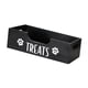 thumbnail image 2 of Contenedor de golosinas para perros para encimera de cocina, accesorios resistentes para mascotas, madera compacta Negro, 2 of 9
