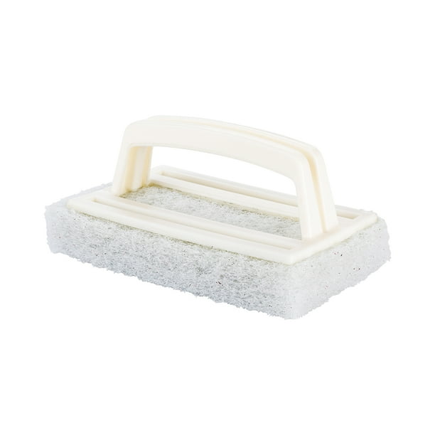 RW Clean White Scouring Pad MultiPurpose, Light Duty, with Handle