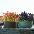 thumbnail image 5 of Artificial Eucalyptus Flowers, Fake Artificial Greenery UV Resistant No Fade Faux Plastic Plants for Wedding Bridle Bouquet Outdoor Home Garden Kitchen Office Table Vase(Red), 5 of 5