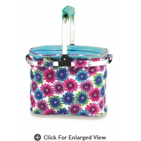 

Shelby Collapsible Market Tote - Blue Blossom