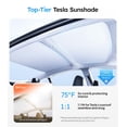 thumbnail image 2 of Techo parasol para Tesla Model 3 Wigoo 2020-2026, interior gris, 2 of 6