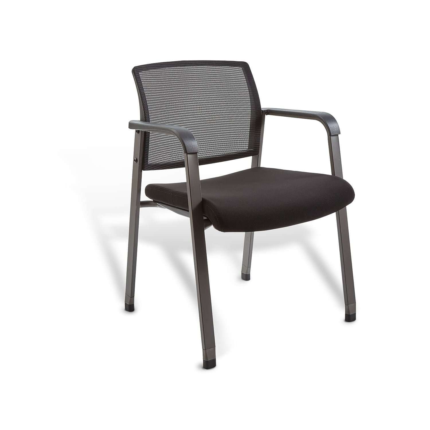 Staples Roaken Mesh Guest Chair without Arms Black 204115 