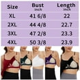 thumbnail image 6 of COMFREE Camisole with Built in Bra for Women Plus Size Casual Loose Tank Tops Sleeveless Shirts Flowy Cami Adjustable Straps(XL-4XL）, 6 of 6