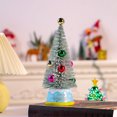 thumbnail image 5 of XYAIYT Tree Mini Prelit Christmas Decorations Christmas Ornaments for Kitchen Tabletop and Office Desk Dresser Shelf Window Sill Countertop Side Table Coffee Table Festive Holiday 9 in, 5 of 8