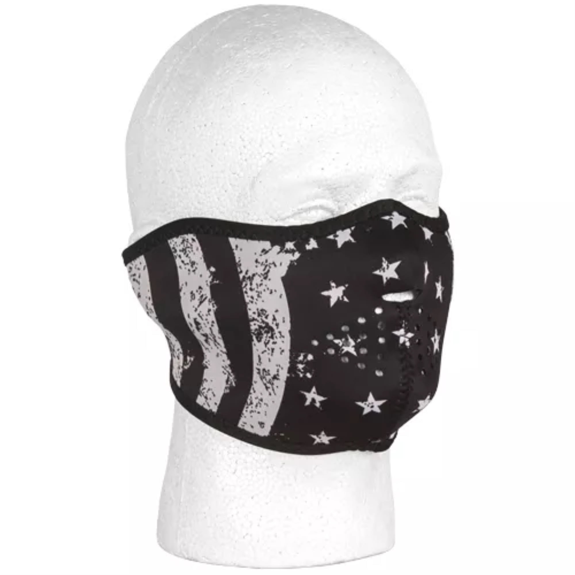 Small Child Size USA Flag Neoprene Full Face Mask Zan Headgear Free Shipping 