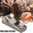 thumbnail image 2 of Professional Aluminum-Magnesium Alloy Woodworking Plane with VG10 Steel Blade Adjustable Depth for Smooth Trimming and Wood Crafting, 2 of 8