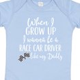 thumbnail image 4 of Inktastic Future Race Car Driver Like Daddy Boys Baby Bodysuit, 4 of 5