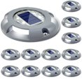 thumbnail image 1 of Luces solares para terraza SiedInlar, impermeables, LED, paquete de 12 unidades, 1 of 7