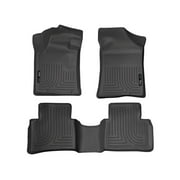 Husky Liners Weatherbeater Floor Mats | Fits 2013 - 2018 Nissan Altima | Front & 2nd Row, 3-pc Black - 99641