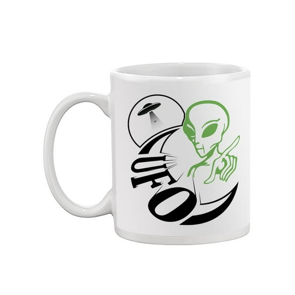 Ufo Alien Mug - SPIdeals Designs,
