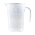 thumbnail image 1 of Taza medidora con báscula, utensilios de cocina, multifuncional, fácil de llevar, accesorios transparentes para hornear, tienda de té y hogar 500ml, 1 of 9