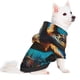 thumbnail image 2 of Fotbe Colorful Flower Sea Turtle Sudadera con Estampado para Perros Pequeños – Suéter con Capucha para Mascotas, Tela Suave de Forro Polar con Bolsillo-XX-Large, 2 of 7