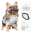 thumbnail image 3 of Pofeuu Cartoon Space Print Dog Clothes Dogs Sweater Soft Puppies Clothing Winter Puppy Sweaters Warm Outfit for Dogs-X-Large, 3 of 7