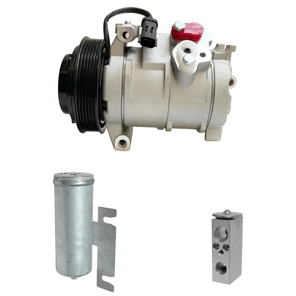 RYC New Automotive Air Conditioning Compressor and Clutch Kit KT E020N (Fits Chrysler Pacifica 4.0L 2007-2008)
