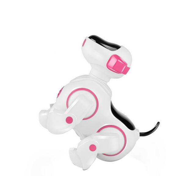 Robot Dog Remote Control Robot Toys with Sing Dance, Kids Robot Toy, 17 Functions Dog E Interactive Robot Dog for 6 , Programmable Smart Interactive Robotic Pets(Blue,Pink)