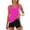Solid Color, variant on DHFJKG Womens Tummy Control Tankini Swimsuits Solid Color Bathing Suit Scoop Neck Two Piece Swimwear With Shorts Stylish Beachwear