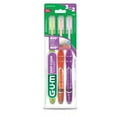 thumbnail image 3 of GUM Technique Deep Clean Toothbrush, Compact Head, Ultra-Fine Tapered Bristles for Adults, 3 Count, Recommended by Dental Professionals, 3 of 10