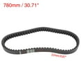thumbnail image 2 of Unique Bargains 4CW-17641-02 Rubber Motorcycle Transmission Driving Belt for ZY125, 2 of 4