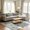 Blue, variant on Jamfeel Area Rugs for Living Room Classic Vintage Print Washable Rug Low Pile Carpet for Bedroom Dining Room, 4'x6', Blue