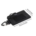 thumbnail image 5 of PrimeGo Mini Tactical Pouch Zippered EDC Utility Pouch with Carabiner Military Keychain Pouch Wallet for Belt Backpack Camping Hiking Hunting, 5 of 7