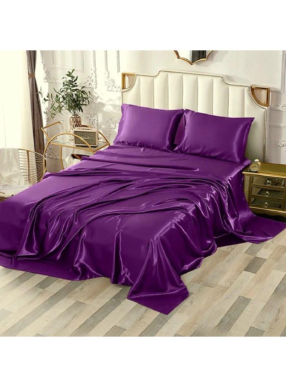 Satin Sheets in Bed Sheets & Pillowcases