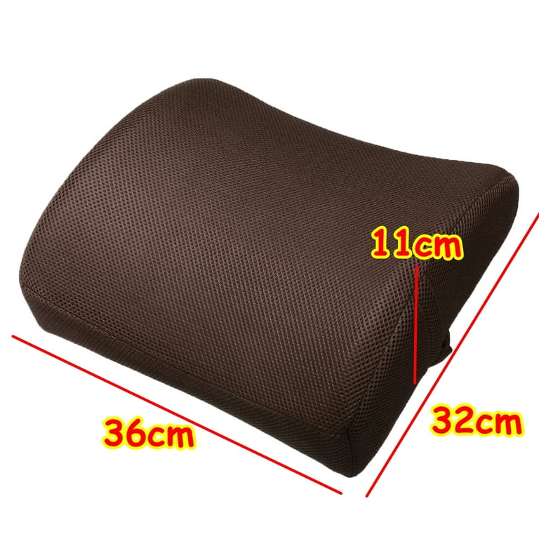 Lumbar Support Pillow for Office Chair,Computer/Desk Chair/Couch,Back  Support Pillow Adjustable,Breathable Mesh Cover,Patented 6-fold  semicircular