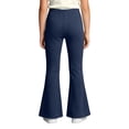 thumbnail image 4 of Girls Flare Sweatpants Casual Solid Elastic Waist Pants Loose Fit Long Leg Lounge Walking Trousers, 4 of 4