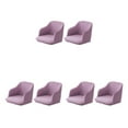 thumbnail image 2 of Transemion 2x Quick Installation And Easy Care Stretchy Chair Covers For Maintenance High Elastic Full light purple 3Set, 2 of 6