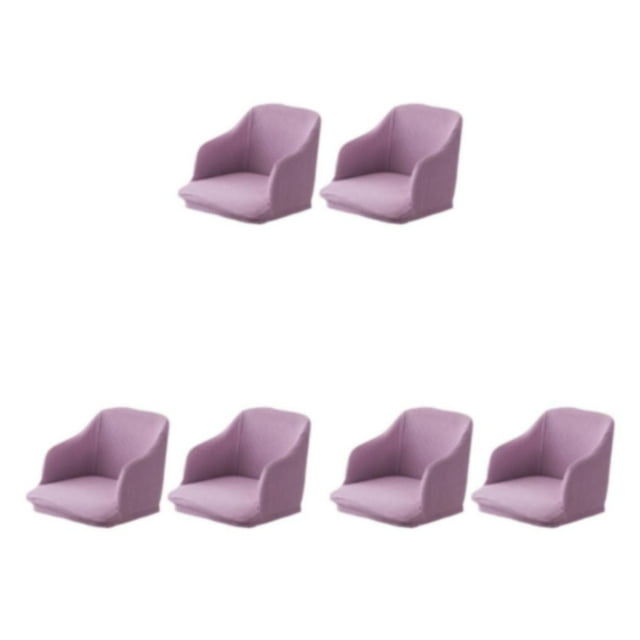 Wweixi 2x Revitalize Armchair High Elasticity Easy Care And Quick Installation Chair light purple 3Set