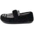 thumbnail image 3 of RockDove Women's Tartan Faux Fur Moc Slipper, 3 of 6