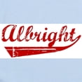 thumbnail image 2 of CafePress - Albright (Red Vintage) Infant Bodysuit - Baby Light Bodysuit, Size Newborn - 24 Months, 2 of 4