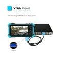 thumbnail image 6 of 4K CCTV IPC Tester 8MP AHD CVI TVI Camera 12MP IP Camera Testing VGA PTZ PoE UTP Network Cable Tracer Battery ,Full Features Tester, 6 of 7