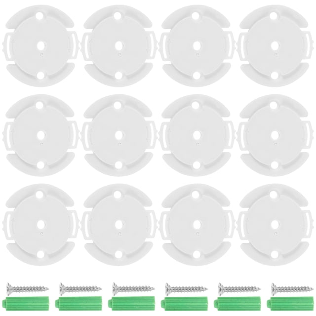 unbranded 20Ud Montura Ovalada Plástica Para Cámara Soporte Resistente Y Compacto En Color