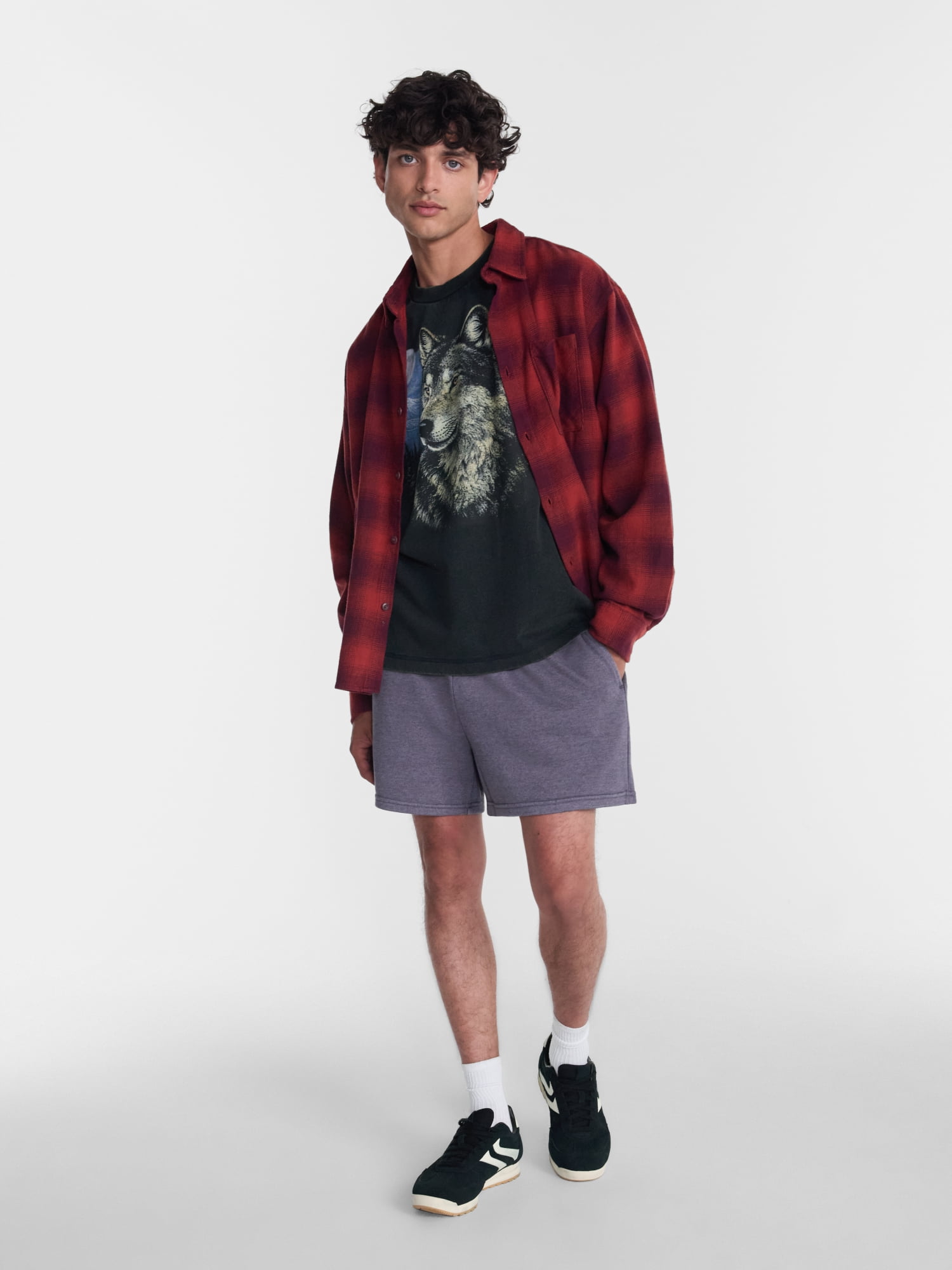 No Boundaries Jogger Shorts, 6" Inseam, Men's XS-5XB