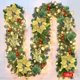 thumbnail image 1 of Indoor Outdoor Holiday Garland With Lights Home Indoor Outdoor Decorative Props For Hotel Bar Home, 1 of 5