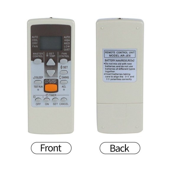 New AR-JE6 For FUJITSU GENERAL AC Remote Control AR-JE4 AR-JE10 AR-JE5 AR-JE9